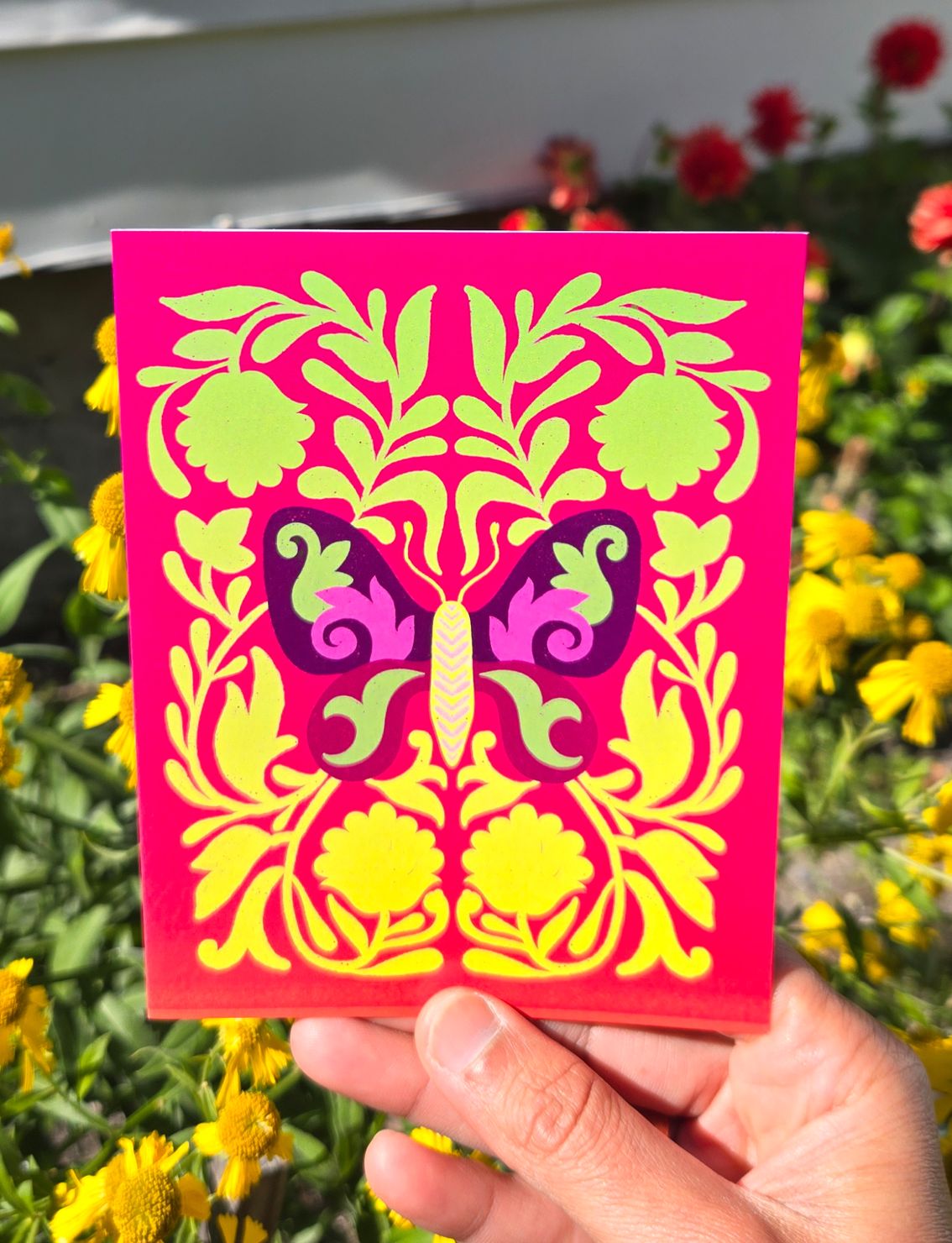 Wings of Joy 3 - Greeting Card