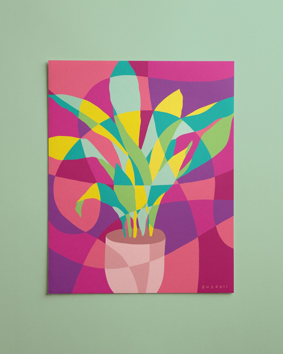 Cast Iron Plant- Art Print