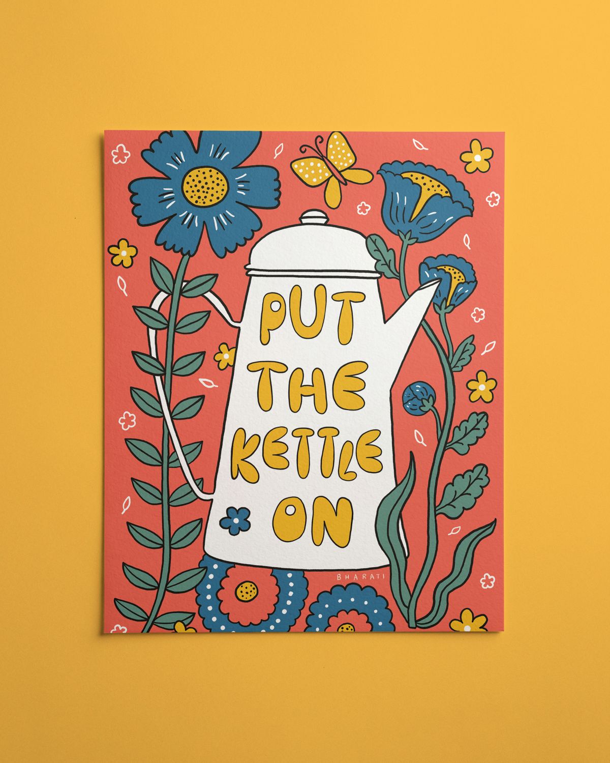 Put the kettle on - Art Print