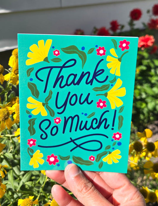 Thank You 3 - Greeting Card