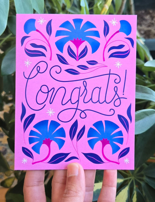 Congrats 2 - Greeting Card