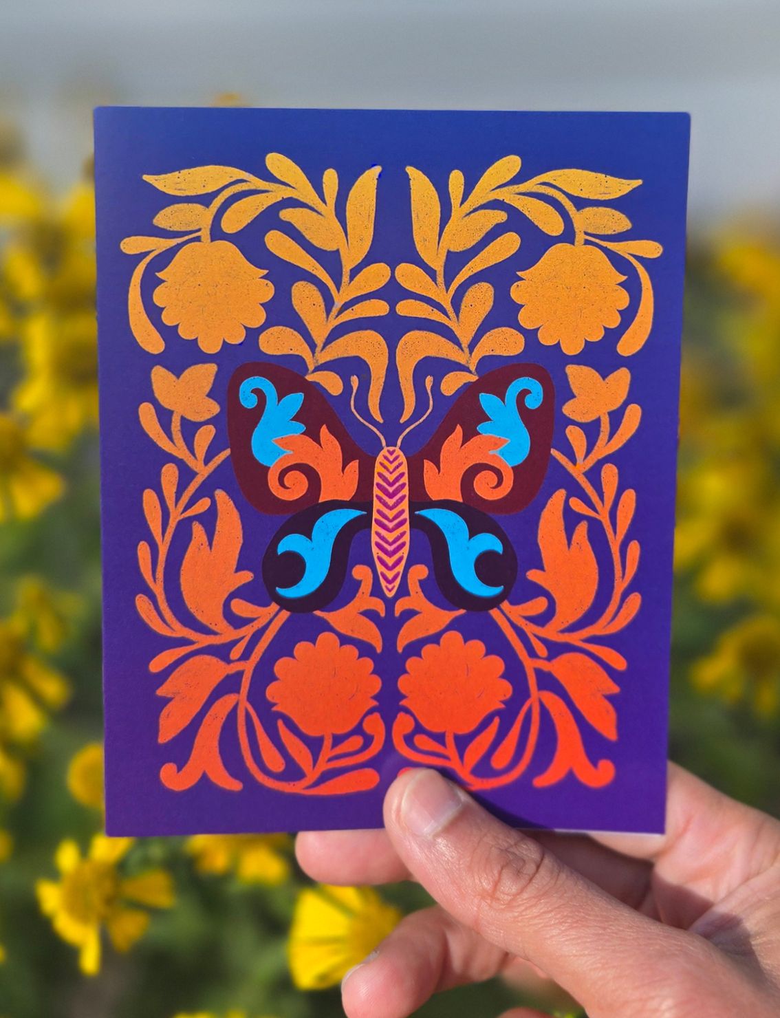 Wings of Joy 2 - Greeting Card