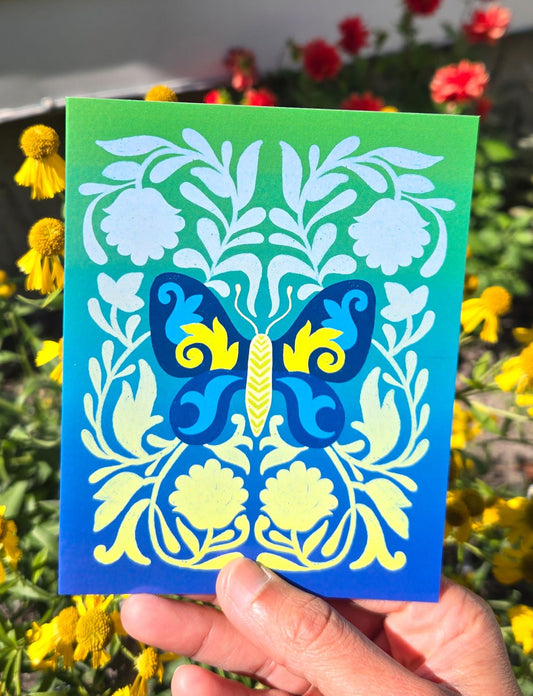 Wings of Joy 1 - Greeting Card