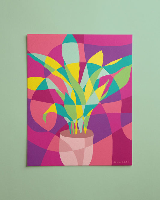 Cast Iron Plant- Art Print