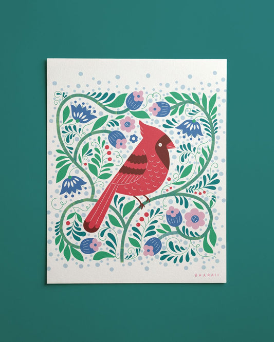 Cardinal- Art Print