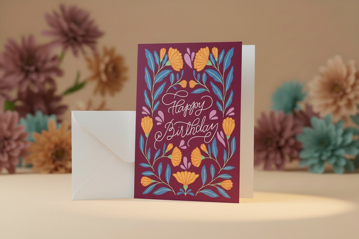 Happy Birthday 1 - Greeting Card