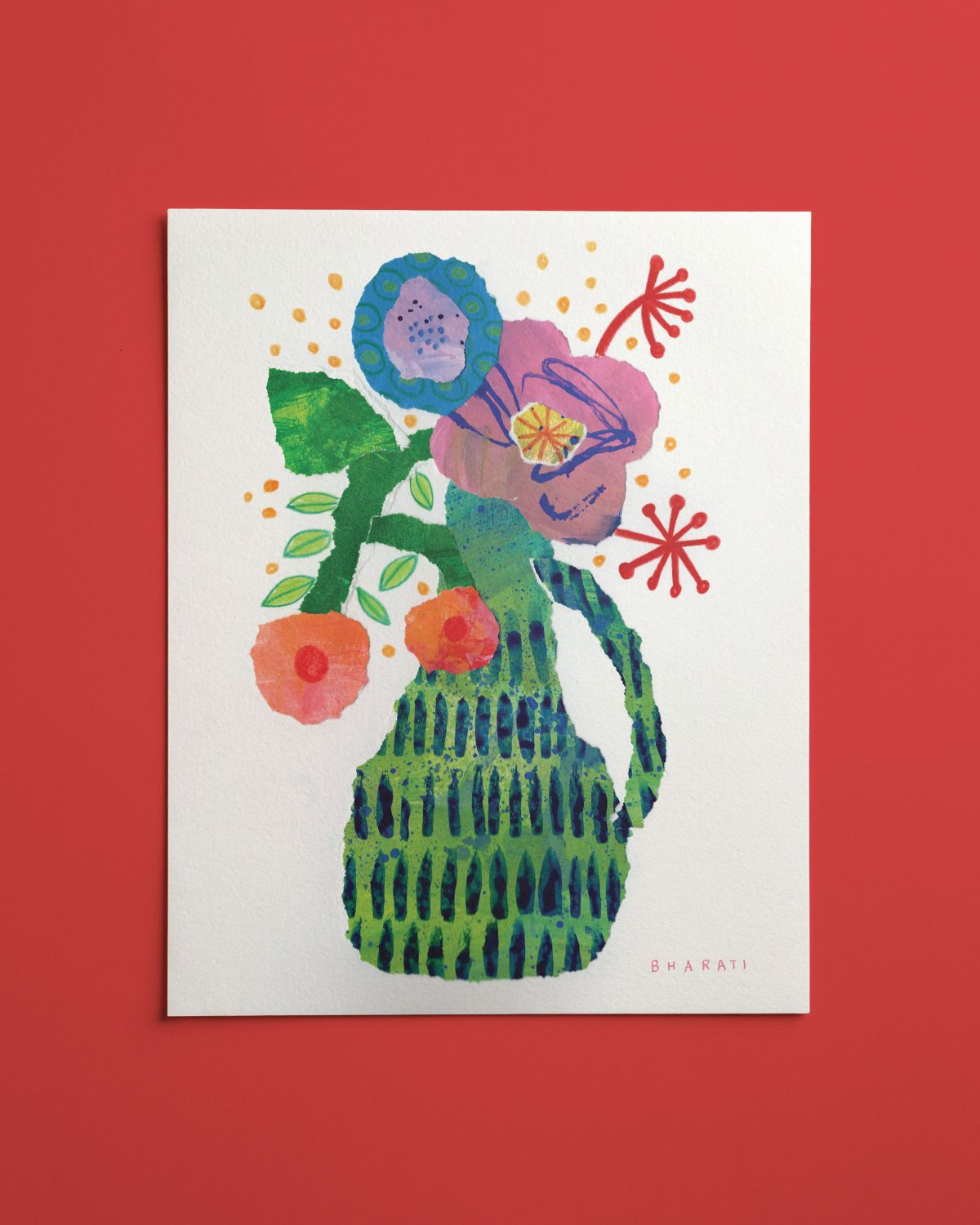 Vase 2 Art Print